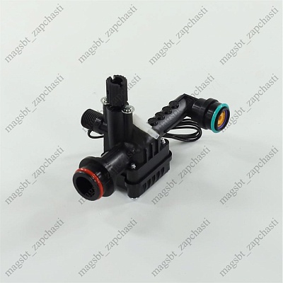 Гидроузел датчика протока с краном подпитки котла NAVIEN ACE/DELUXE 13-24K 30011226А Гидроузел датчика протока с краном подпитки котла NAVIEN ACE/DELUXE 13-24K 30011226А