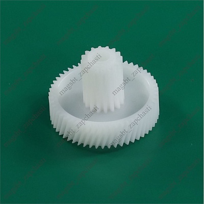 Meat grinder gear Ø47/18mm h35mm z54/16 braid/straight metal sleeve