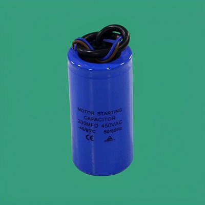 Конденсатор CBB60 200 мкф 450V пластик Конденсатор CBB60 200 мкф 450V пластик