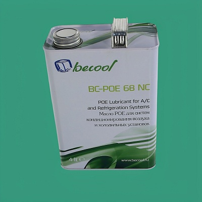 Масло синт Becool 68 (4 л) R-22,134,404,407,507