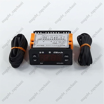 Control block ELITECH ETC 974 2 plastic/sensor