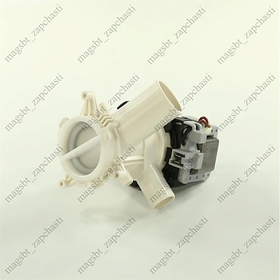 Washing Machine pump assembly Hanyu 8 clips 34W chip forward copper BEKO 2840940500 2880400800
