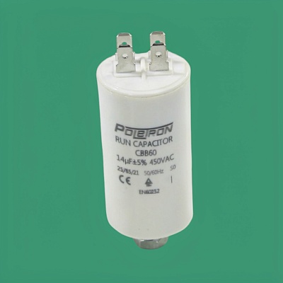 Конденсатор CBB60 14 мкф 450V пластик Конденсатор CBB60 14 мкф 450V пластик