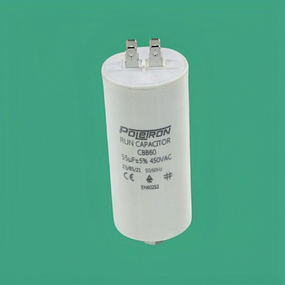 Конденсатор CBB60 55 мкф 450V пластик Конденсатор CBB60 55 мкф 450V пластик