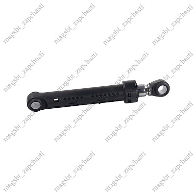 Shock absorber Samsung DC66-00531C 80H The bushings are 13 mm plastic on one side, 10 mm metal on the other. Shock absorbers are designed to dampen vibrations of the tank during washing and especially during the spinning stage. Replacing shock absorber