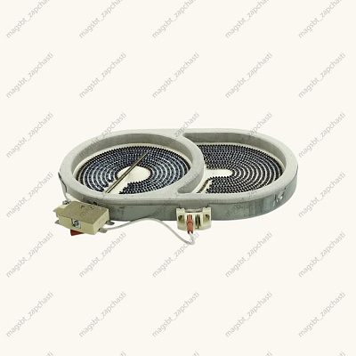 Glass ceramic hob 2000/900W Ø270mm
