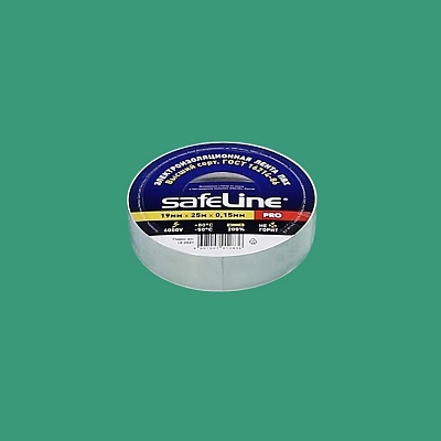 *Tape PVC insulating 19 mm x 25m SAFELINE *Tape PVC insulating 19 mm x 25m SAFELINE