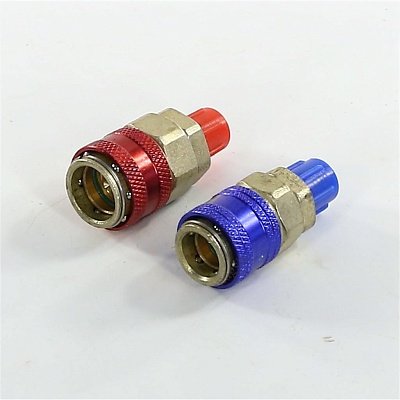 Вентиль быстросъемный 1/4 SAE прям QC - 12 комплект Вентиль быстросъемный 1/4 SAE прям QC - 12 комплект