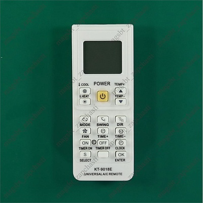 Air conditioning remote KT-9018E (4000 codes) Air conditioning remote KT-9018E (4000 codes)