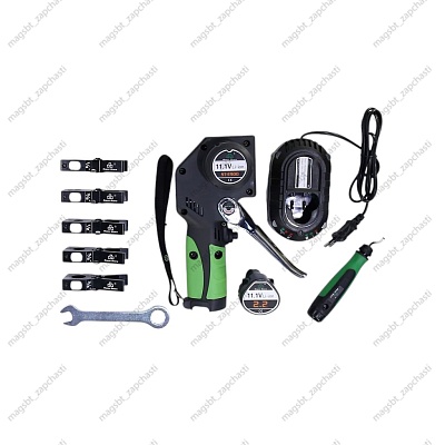 Вальцовка ST-E900A SUPER STAR 1/4"-3/4" аккумуляторная 5 головок, 11.1V, 2.2 Ah, пласт.кейс