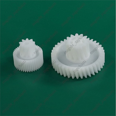 Шестеренка мясорубки PHILIPS D80/46мм h40мм z38/13 кос Ø35/24мм h38мм z41/9 к-кт 2шт HR2730/34 Шестеренка мясорубки PHILIPS D80/46мм h40мм z38/13 кос Ø35/24мм h38мм z41/9 к-кт 2шт HR2730/34
