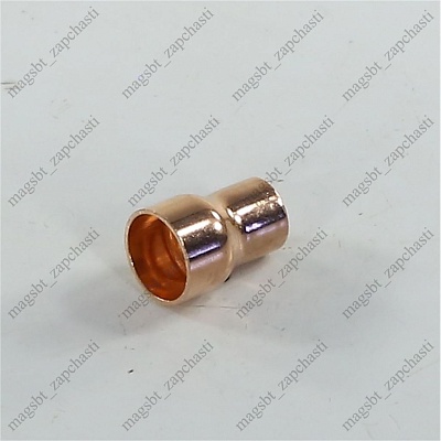 Coupling copper Ø 1/2 x 3/8