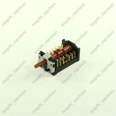 Переключатель духовки HANSA 5 поз 16A 250V 850511K 0377 Переключатель духовки HANSA 5 поз 16A 250V 850511K 0377