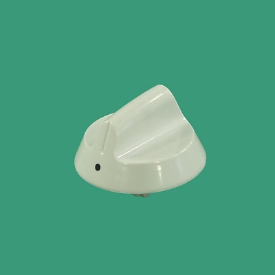*Power switch handle stove Ø6/47 mm universal white *Power switch handle stove Ø6/47 mm universal white