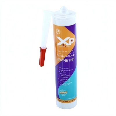 *Sealant silicone transparent 260 ml universal