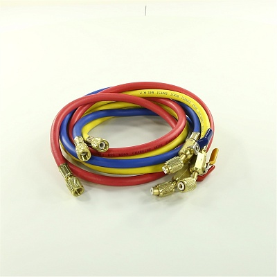 Filling hose 150 cm 1/4 500-2500 Psi 3pcs valve FC Filling hose 150 cm 1/4 500-2500 Psi 3pcs valve FC