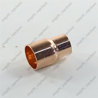 Coupling copper Ø 5/8 x 1/2 Coupling copper Ø 5/8 x 1/2