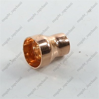 Coupling copper Ø 3/4 x 1/2