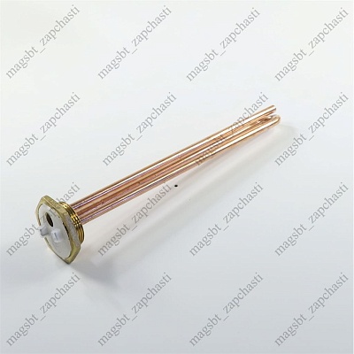 ТЭН радиатора 2000W L375мм 220V RDT TW3 1 1/4 (42 мм) SKL /медь/