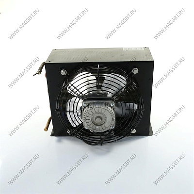 Capacitor CD 3,4 with fan and grid Ø200mm 320x100x235mm