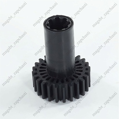 Meat grinder gear BRAUN Ø61/30mm h80mm Z24/8 4195 4 LARGE BLACK ORIGINAL BR67051414 Meat grinder gear BRAUN Ø61/30mm h80mm Z24/8 4195 4 LARGE BLACK ORIGINAL BR67051414
