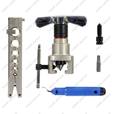 Rolling machine CT-S806A-D eccentric 1 die 1/4-3/4 suitcase blue (with reamer) Rolling machine CT-S806A-D eccentric 1 die 1/4-3/4 suitcase blue (with reamer)