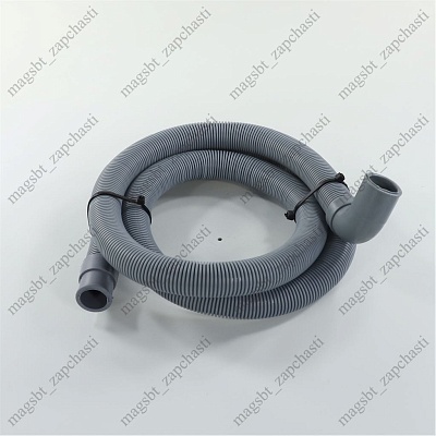 Drain hose 1,5 m 90˚ Ø 19/21 mm