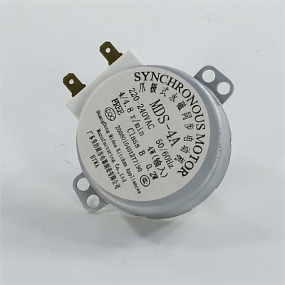 Microwave dish motor 220V 4W 4/4,8 rpm h10,5mm 2 pin