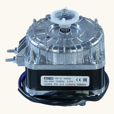 Микродвигатель YZF ULTRA 16/60W 0,45A 1300 об/мин медь подшипник FARBEI