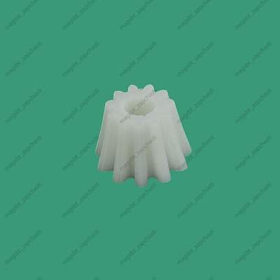 Шестеренка мясорубки Bosch Siemens D22/15мм h16мм z11 прям малая к редуктору