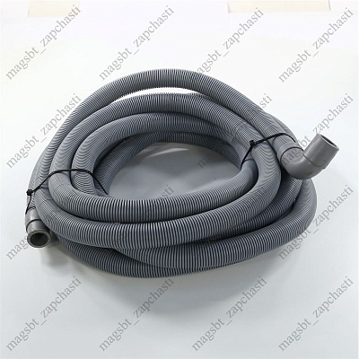 Drain hose 6,0 m 90˚ Ø 19/21 mm