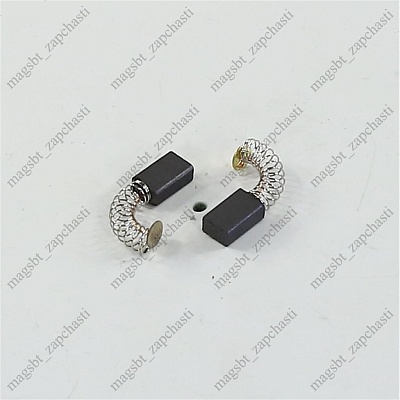 *Carbon brushes 6.5 x 7.5 x 12 mm set monomat K1-1 spring HITACHI