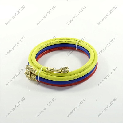 Filling hose 120 cm 5/16 800-4000 Psi 3pcs R410 @ Value Filling hose 120 cm 5/16 800-4000 Psi 3pcs R410 @ Value