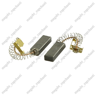 Carbon brushes 6,5x11,5x35 mm set monomat K1-1 type LG spring Carbon brushes 6,5x11,5x35 mm set monomat K1-1 type LG spring