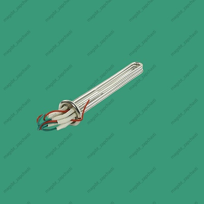 Heating element in/n 12000W straight Ø64mm with wiring Heating element in/n 12000W straight Ø64mm with wiring
