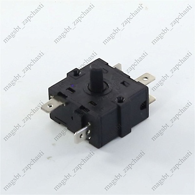 Oil heater switch 3-position 5 pin