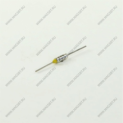 Термопредохранитель металлический 185°С 10A 250V