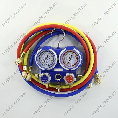 Коллектор 2 вент R22 3 шланга 120 см VALUE VMG-2-410A-B F Коллектор 2 вент R22 3 шланга 120 см VALUE VMG-2-410A-B F