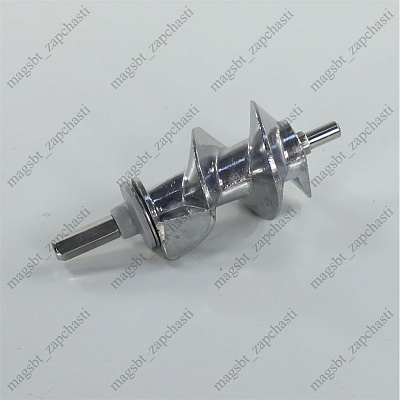 Screw Meat Grinder MOULINEX L115mm fit 8mm hexahedron MS004 Screw Meat Grinder MOULINEX L115mm fit 8mm hexahedron MS004