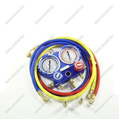 Manifold 2 fans R22/134/407/410 glass suitcase VALUE Manifold 2 fans R22/134/407/410 glass suitcase VALUE