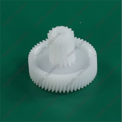 Meat grinder gear Ø46/17mm z54/16 braid/straight metal bushing