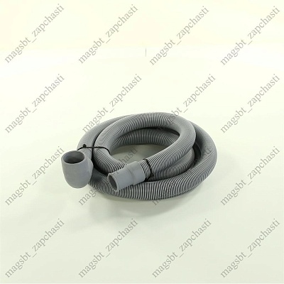 Drain hose 2,0 m 90˚ Ø 21/29 mm