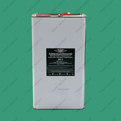 Масло п/синт Bitzer B5.2 (5 л) R22, R502 Масло п/синт Bitzer B5.2 (5 л) R22, R502