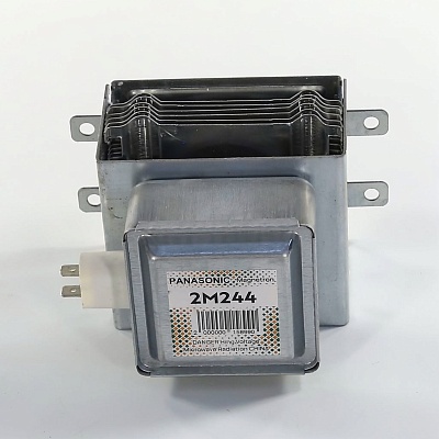 Магнетрон PANASONIC 900W 6 пластин 4 отверст 2M244-M6 разъём параллельно Магнетрон PANASONIC 900W 6 пластин 4 отверст 2M244-M6 разъём параллельно