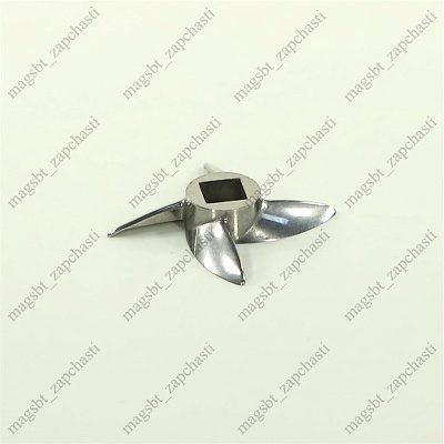 Meat grinder knife aksion helper Ø47mm sq. 8,5x8,5mm Meat grinder knife aksion helper Ø47mm sq. 8,5x8,5mm