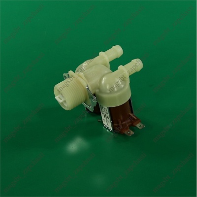 *Washing machine solenoid inlet valve 2 180° Ø12 mm terminals 220 V Haier in bok