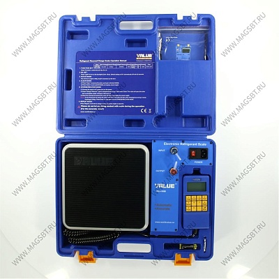 Electronic scales 50kg VES-B VALUE programmable with solenoid valve