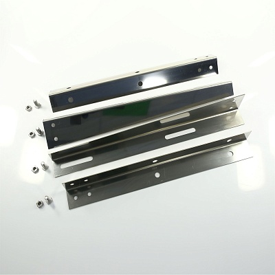 *Split system mount 45x45x2.0 mm stainless steel pkg 1 pair