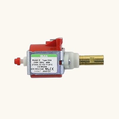 *Pump for coffee machine 48 W EX4 220 V Ulka metal spout *Pump for coffee machine 48 W EX4 220 V Ulka metal spout
