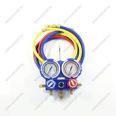 Manifold 2 fans R22/134/410/407 glass suitcase VALUE